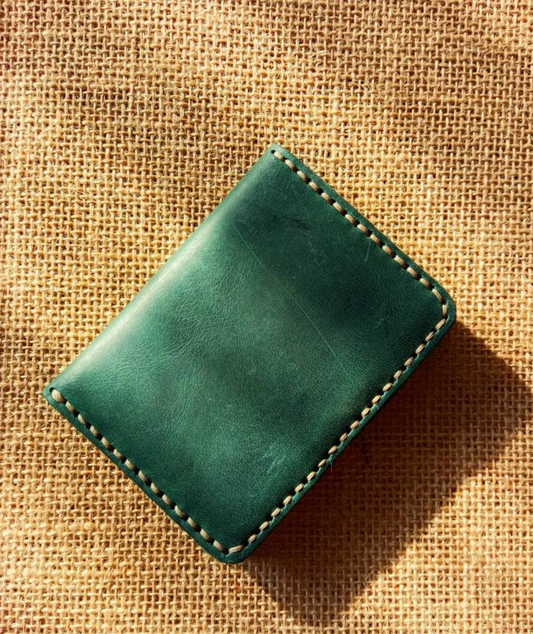Handmade Leather Bifold Wallet, Front Pocket Wallet, Personalized Leather Wallet, Leather Card Holder Wallet